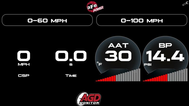 aFe AGD Advanced Gauge Display Digital 5.5in Monitor 08 - 18 Dodge/RAM/Ford/GM Diesel Trucks - My Store