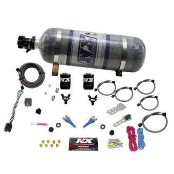 compare product Nitrous Express GM EFI Dual Nozzle Nitrous Kit (100-300HP) w/Composite Bottle