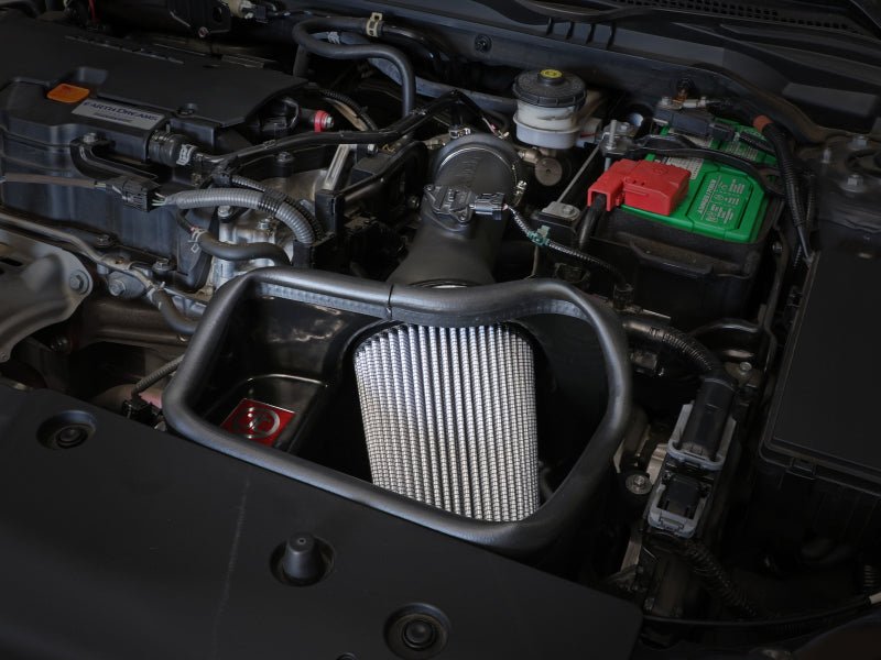 aFe Takeda Intakes Stage - 2 CAIS w/ Pro Dry S Media 16 - 18 Honda Civic 2.0L (blk) - My Store