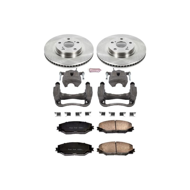 Power Stop 09 - 10 Pontiac Vibe Front Autospecialty Brake Kit w/Calipers - My Store
