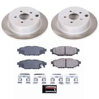 compare product Power Stop 13-15 Subaru XV Crosstrek Rear Semi-Coated Rotor Kit