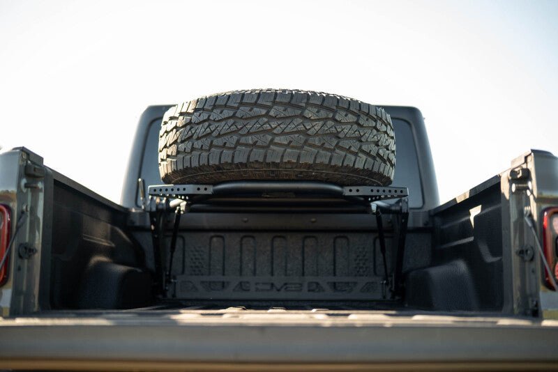 DV8 Offroad 2020+ Jeep Gladiator JT Adjustable In - Bed Tire Carrier - My Store