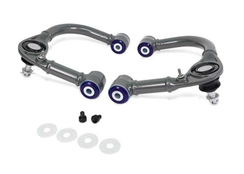 SuperPro 03 - 09 Lexus GX470 / Toyota 4Runner Sport 4WD Front Upper Fixed Offset Control Arm Set - My Store