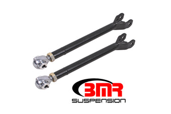 compare product BMR 08-17 Challenger Lower Trailing Arms w/ Single Adj. Rod Ends - Black Hammertone