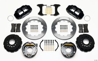 compare product Wilwood Narrow Superlite 4R Rear P-Brk Kit 12.88in Chevy 12 Bolt-Spec 3.15in Bearing Front mt