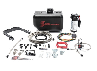 compare product Snow Performance 08+ Charger Stg 2 Boost Cooler F/I Water Injection Kit (SS Braided Line & 4AN)
