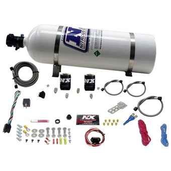 compare product Nitrous Express 10-15 Chevrolet Camaro (5th Gen) Single Nozzle Nitrous Kit (35-150HP) w/15lb Bottle