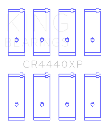 compare product King Engine Bearings Ford Cortina 2000 Xl (Size +0.50mm) Connecting Rod Bearing Set