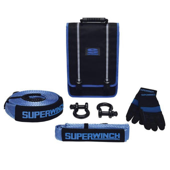 compare product Superwinch Getaway Recovery Kit (Incl. Bow Shackles/Tree Trunk Protec/Recovery Strap/Gloves/Bag)