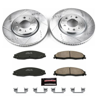 compare product Power Stop 03-05 Cadillac CTS Front Z23 Evolution Sport Brake Kit