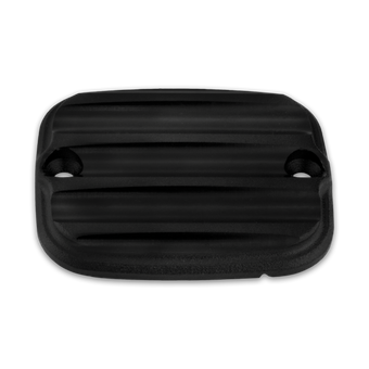 compare product Burly Brand 05-07 Touring, 06-17 Dyna/Softail Reaper Front Master Cylinder Cap - Textured Black