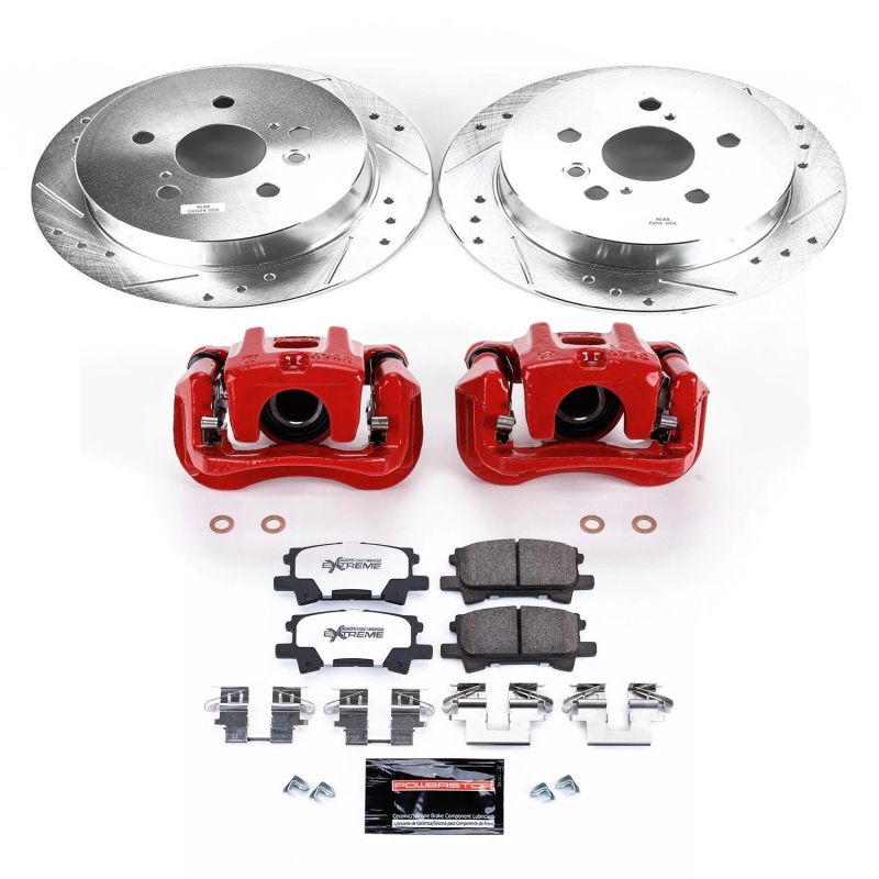 Power Stop 04 - 07 Toyota High Lander Rear Z36 Truck & Tow Brake Kit w/Calipers - My Store