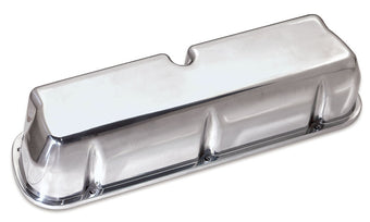 compare product Moroso Ford Small Block Valve Cover - Extra Tall - No Logo - Polished Aluminum - Pair