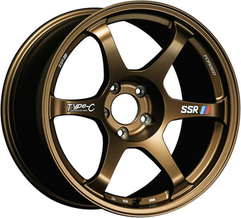 compare product SSR Type-C Forged 18x9.5 +45 5/100 - Racing Bronze Wheel