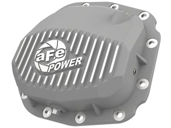 compare product aFe Street Series Rear Differential Cover Raw w/ Fins 15-19 Ford F-150 (w/ Super 8.8 Rear Axles)