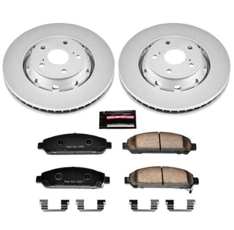 compare product Power Stop 09-16 Toyota Venza Front Z17 Evolution Geomet Coated Brake Kit