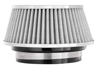 compare product Spectre Adjustable Conical Air Filter 2-1/2in. Tall (Fits 3in. / 3-1/2in. / 4in. Tubes) - White
