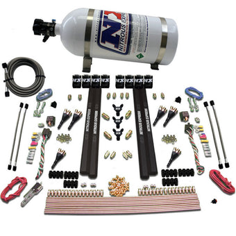 compare product Nitrous Express 6 Cyl SX2 Dual Stage Nozzle Nitrous Kit w/10lb Bottle
