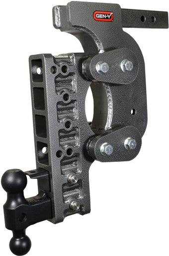 compare product Gen-Y The Boss Torsion-Flex 2in Shank 17.5in Drop 16K Hitch w/GH-051 Dual-Ball/Pintle Lock/Stab Kit