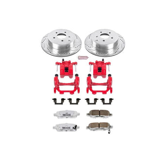 compare product Power Stop 12-13 Infiniti M35h Rear Z26 Street Warrior Brake Kit w/Calipers