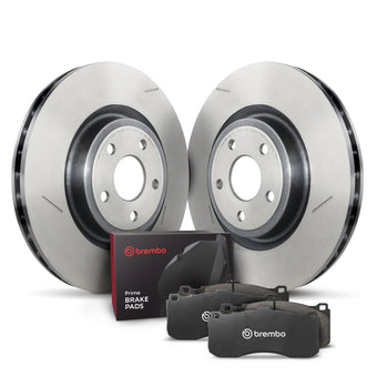compare product Brembo OE 18-20 Dodge Durango/12-15 Jeep Grand Cherokee/17-20 Grand Cherokee Front Disc Brake Kit