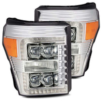AlphaRex 11 - 16 Ford F - 350 SD NOVA LED Proj Headlights Plank Style Chrm w/Activ Light/Seq Signal - My Store