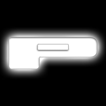 compare product ORACLE Lighting Universal Illuminated LED Letter Badges - Matte Wht Surface Finish - P