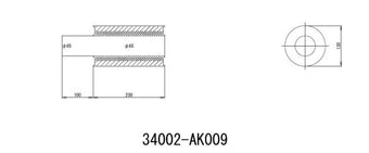 compare product HKS UNIVERSAL EX H/M SUS 130-65 w/o tail (MOQ: 8pcs)