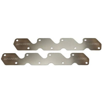 compare product Moroso CFE SBX 4.5in Bore Space Heads Exhaust Block Off Storage Plate - Pair