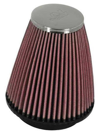 compare product K&N Universal Chrome Filter 2.25 Inch Flange / 3.5 Inch Base / 2 Inch Top / 4 Inch Height