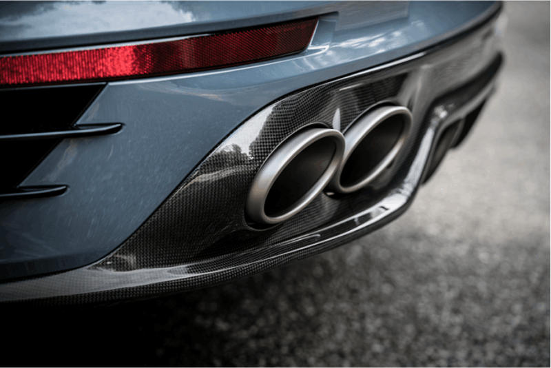 Akrapovic 16 - 17 Porsche 911 Turbo/Turbo S (991.2) Rear Carbon Fiber Diffuser - High Gloss - My Store