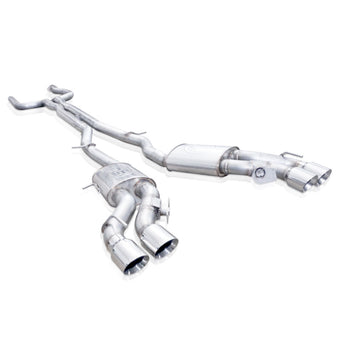 compare product Stainless Works 2016-18 Cadillac CTS-V Sedan Catback System Resonated X-Pipe Dual-Mode Mufflers