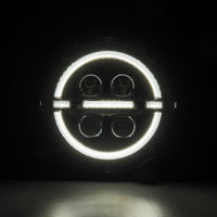 AlphaRex 18 - 23 Jeep Wrangler JL/Gladiator JT LED Proj Headlights Alpha - Blk w/ Activ Light/Seq Signal - My Store