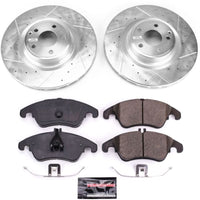 Power Stop 17 - 18 Mercedes - Benz SLC300 Front Z23 Evolution Sport Brake Kit - My Store