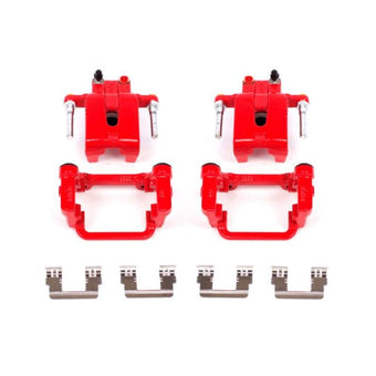 compare product Power Stop 05-19 Chrysler 300 Rear Red Calipers w/Brackets - Pair