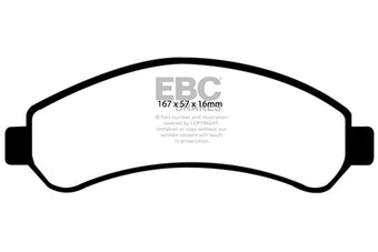 compare product EBC 98-05 Chevrolet Blazer 4.3 2WD Ultimax2 Front Brake Pads