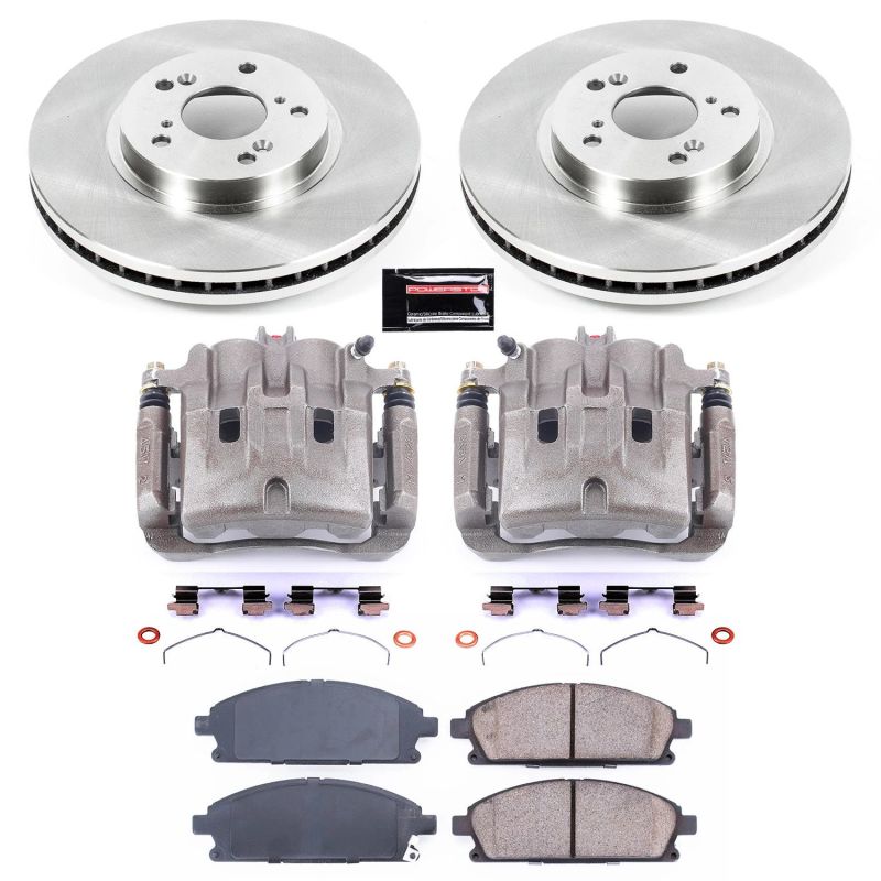Power Stop 03 - 06 Acura MDX Front Autospecialty Brake Kit w/Calipers - My Store