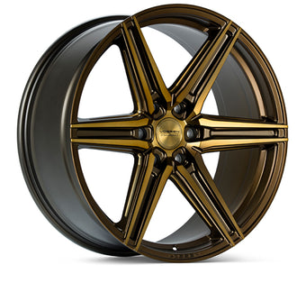 compare product Vossen HF6-2 22x9.5 / 6x139.7 / ET20 / Deep Face / 106.1 - Tinted Matte Bronze Wheel