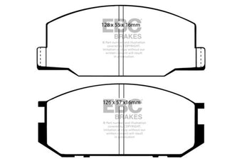 compare product EBC 82-85 Toyota Celica 2.0L Ultimax Front Brake Pads