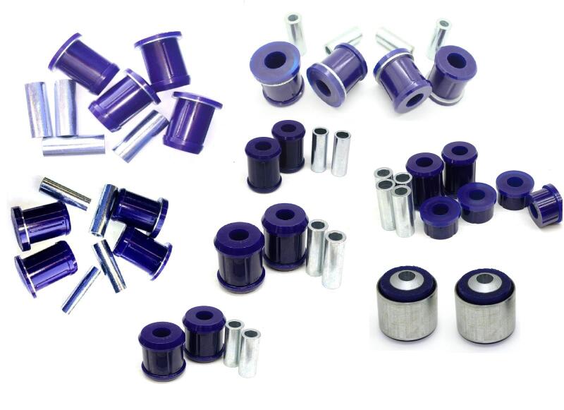 SuperPro 2001 - 2003 Mitsubishi Montero Limited Front and Rear Vehicle Enhancement Bushing Kit - My Store
