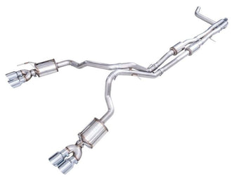 compare product AWE 2021+ Chevy Tahoe/GM Yukon 6.2L 0FG Edition Cat Back Exhaust - Quad Chrome Silver Tips