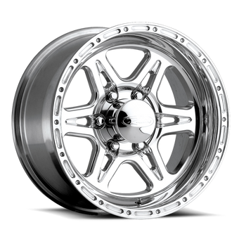 compare product Raceline 886 Renegade 17x9in / 5x127 BP / 0mm Offset / 83.82mm Bore - Polished Wheel