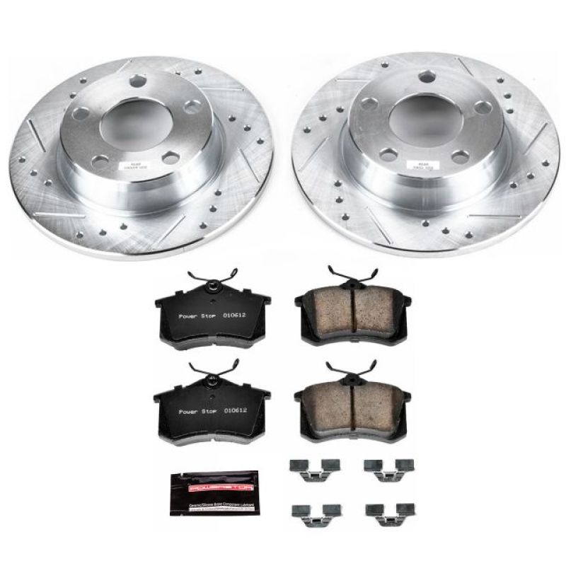 Power Stop 01 - 05 Audi Allroad Quattro Rear Z23 Evolution Sport Brake Kit - My Store