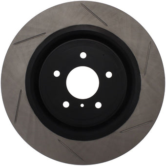 compare product StopTech Power Slot Nissan 370z / Infiniti G37 SportStop Slotted Front Left Rotor