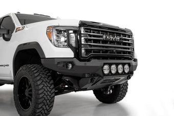 compare product Addictive Desert Designs 20-23 GMC Sierra 2500/3500 Bomber Front Bumper - Black