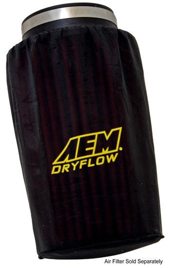AEM Air Filter Wrap 6 in Base 5 1/4 in Top 9 in Tall - My Store
