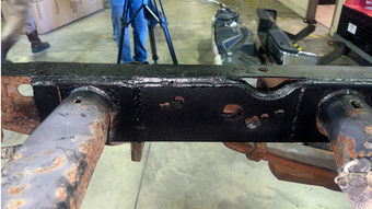 compare product Rust Buster 2004-2008 Ford F150 Rear Frame Section - Right