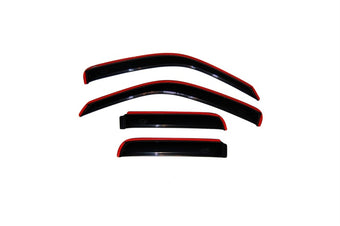 compare product AVS 02-07 Jeep Liberty Ventvisor In-Channel Front & Rear Window Deflectors 4pc - Smoke