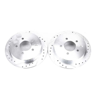 compare product Power Stop 00-02 Ford Expedition Rear Evolution Drilled & Slotted Rotors - Pair