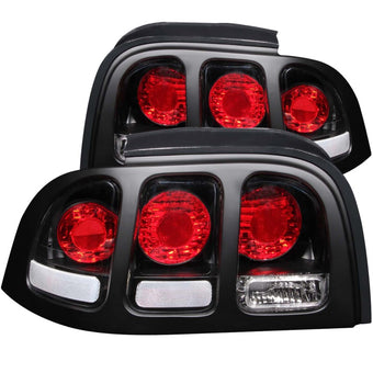 compare product ANZO 1994-1998 Ford Mustang Taillights Black